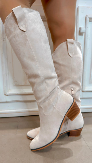 BOTA CAMELA BEIGE