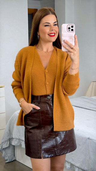 CONJUNTO CHALECO + REBECA