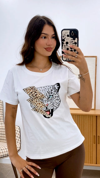 CAMISETA TIGRE BRILLO