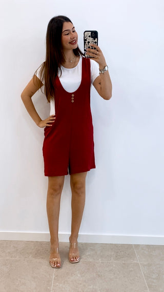 CONJUNTO MONO CORTO + CAMISETA BÁSICA