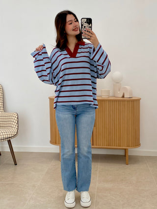 STRIPED POLO JERSEY
