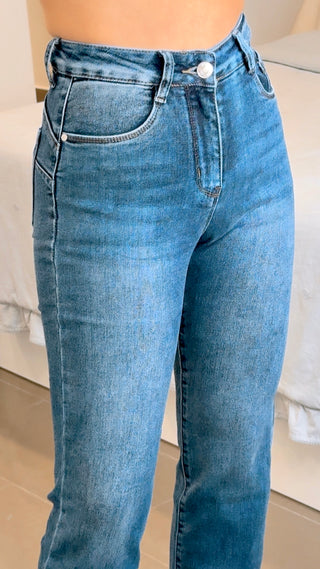 PANTALÓN FAJA DENIM
