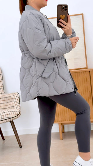CHAQUETA LIGERA GRIS