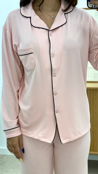 PIJAMA CAMISA + PANTALÓN LARGO