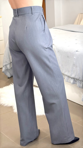 PANTALON CLASICO GRIS