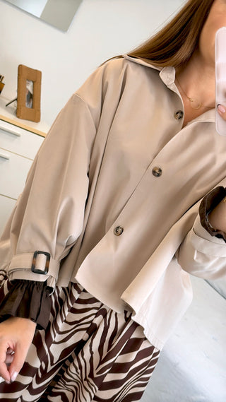 GABARDINA CROP BÁSICA