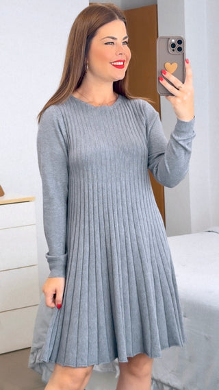VESTIDO PUNTO EVASE