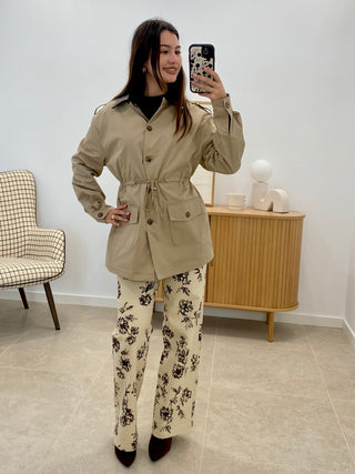 GABARDINA CUELLO POLIPIEL