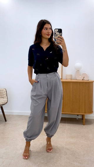 PANTALÓN PINZAS BOMBACHO