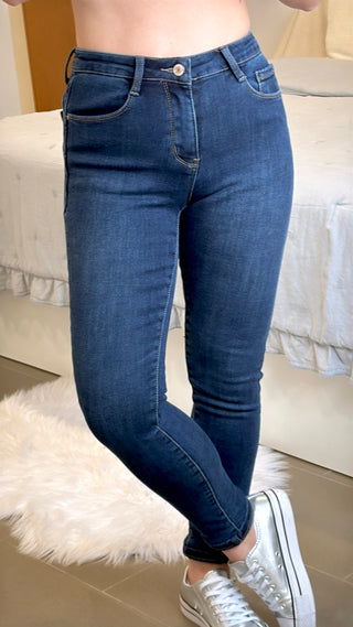 PANTALÓN DENIM FELPA