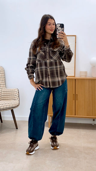SOBRECAMISA CUADROS