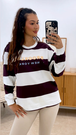 CAMISETA BROOKLYN RAYAS