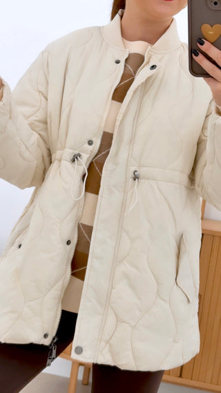 CHAQUETA LIGERA BEIGE