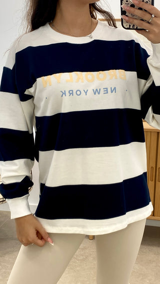 CAMISETA BROOKLYN RAYAS