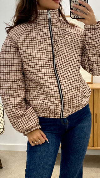 CHAQUETA ACOLCHADA CREMALLERA