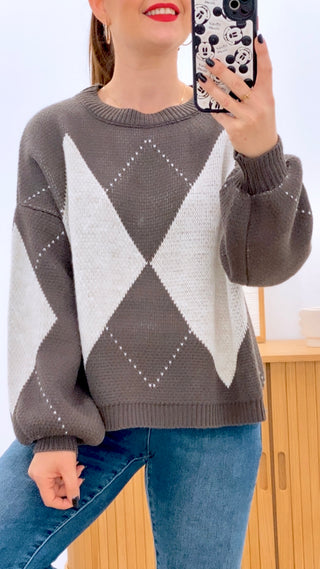 SUÉTER ROMBI