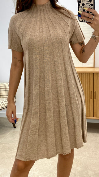 VESTIDO PUNTO MANGA CORTA