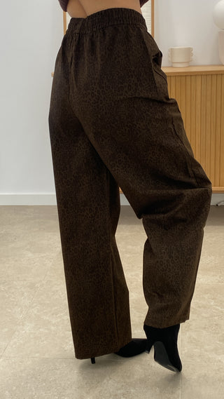 PANTALÓN BARREL PRINT