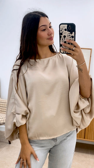 BLUSA MURCIÉLAGO LISA