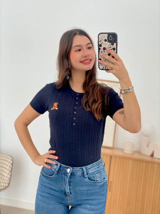 CAMISETA DE PUNTO OSITO