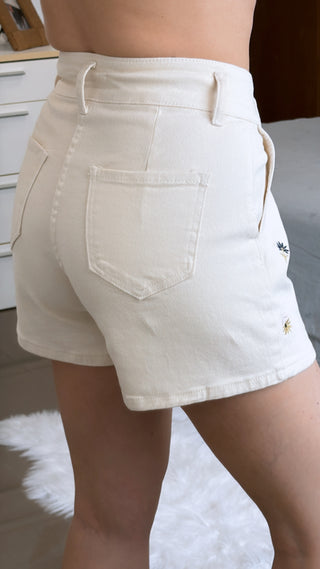 SHORT PINZA FLOR