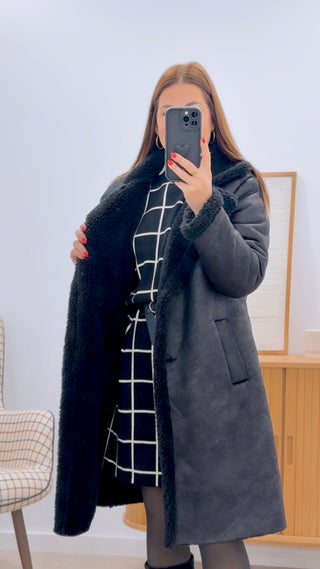 ABRIGO LARGO BORREGO