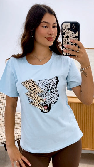 CAMISETA TIGRE BRILLO