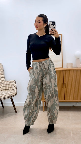 PANTALÓN BARREL MILITAR