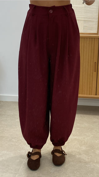 PANTALÓN PINZAS BOMBACHO