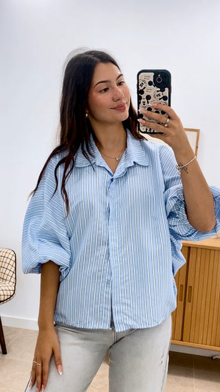 CAMISA LÍNEAS MANGA