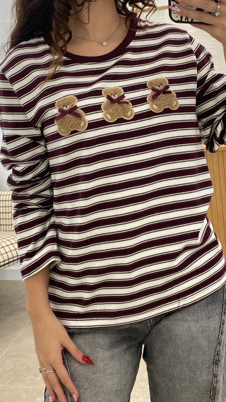 CAMISETA RAYAS TRES OSOS