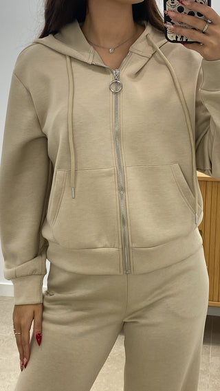 CHANDAL CAPUCHA CREMALLERA