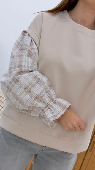 SWEAT-SHIRT À MANCHES VIGHANS