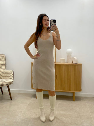 CONJUNTO VESTIDO + JERSEY CORA