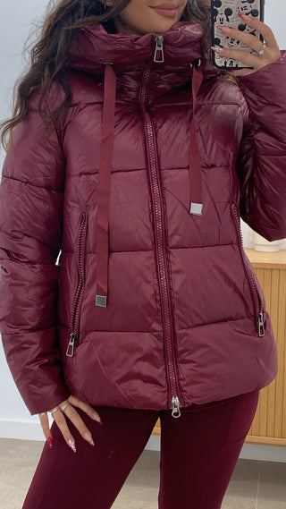 CHAQUETA ACOLCHADA CAPUCHA