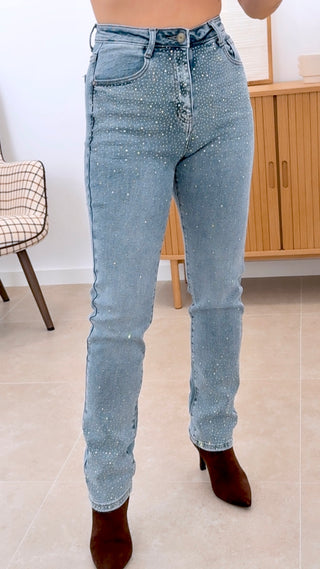PANTALÓN DENIM CRISTAL