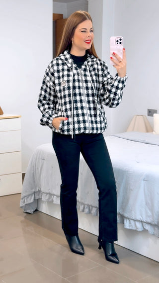 CHAQUETA PATA DE GALLO