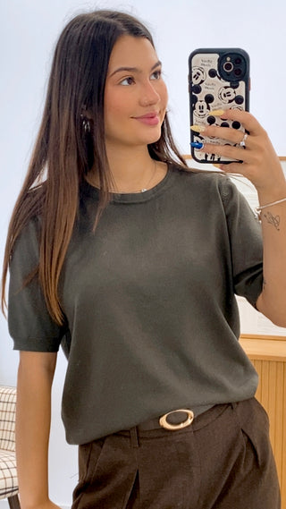 CAMISETA MANGA CORTA PUNTO