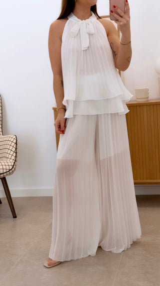 CONJUNTO PLISADO LISO