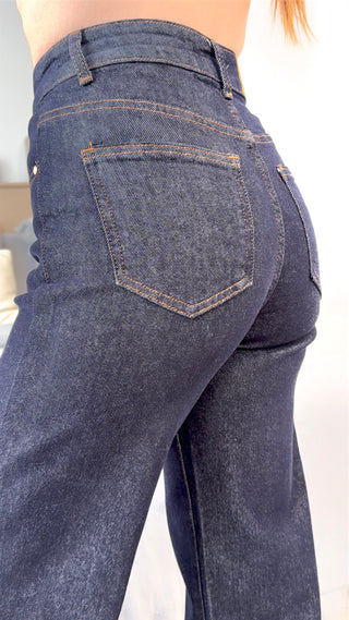 PANTALÓN FOLYROSE DENIM OSCURO