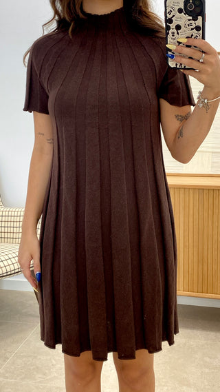 VESTIDO PUNTO MANGA CORTA