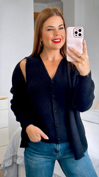 CONJUNTO CHALECO + REBECA