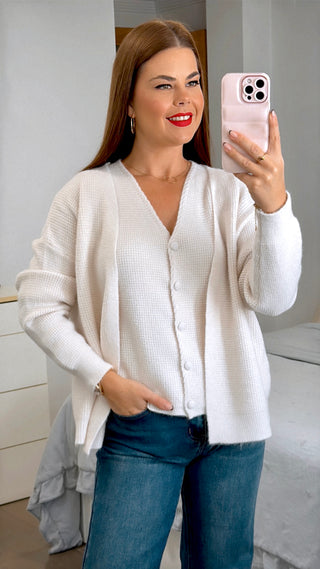 CONJUNTO CHALECO + REBECA