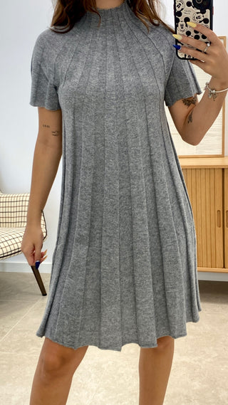 VESTIDO PUNTO MANGA CORTA