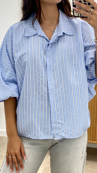 CAMISA LÍNEAS MANGA