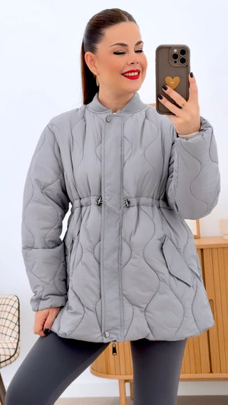 CHAQUETA LIGERA GRIS