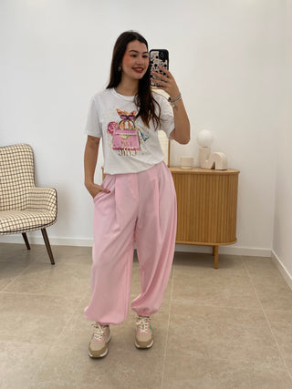 PANTALÓN BALLON ENGOMADO