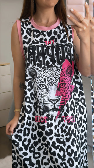 VESTIDO RAYO LEOPARD