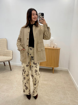 GABARDINA CUELLO POLIPIEL