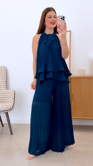 CONJUNTO PLISADO LISO